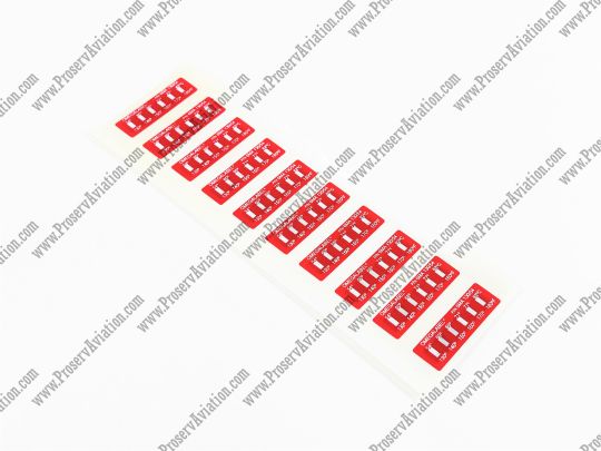 Temperature Monitor Label