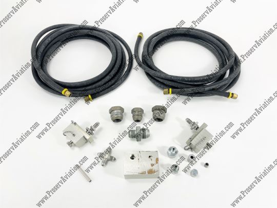 External Shroud Drain Adapter and Jumper Hose