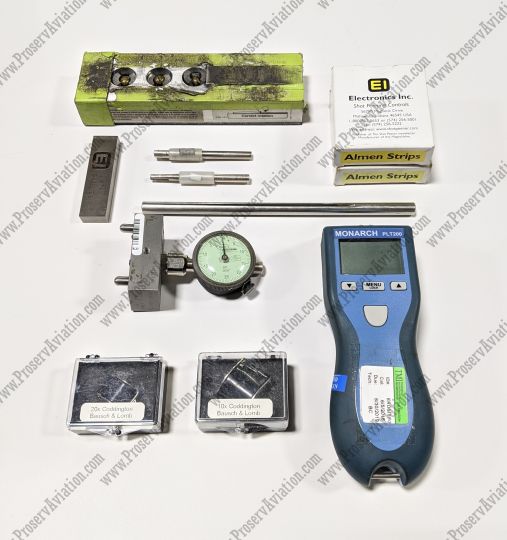 Almen Gauge with Pocket Laser Tach