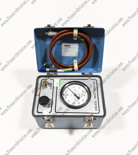 Raytheon Oxygen Leak Test Unit